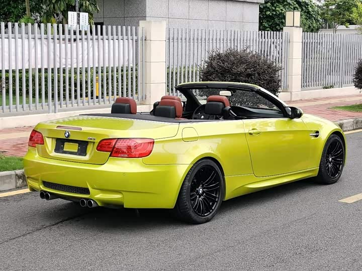 宝马m3 2009款 m3敞篷轿跑车