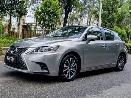 雷克萨斯CT 2017款 CT200h 精英版 单色 国V