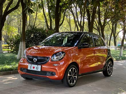 smart forfour 2016款 1.0L 52千瓦激情版