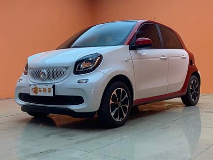 smart forfour 2016款 1.0L 52千瓦激情版
