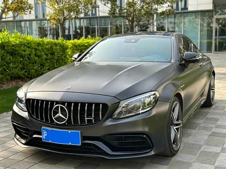 奔驰C级AMG 2019款 AMG C 63 轿跑车