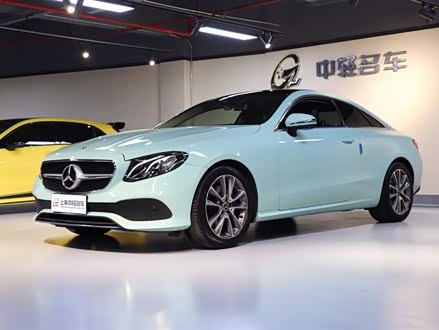 奔驰E级进口 2019款 E 200 轿跑车
