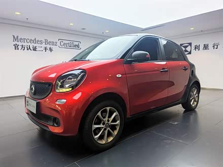 smart forfour 2018款 1.0L 52千瓦灵动版