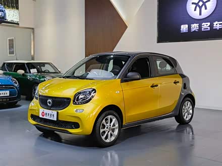 smart forfour 2018款 1.0L 52千瓦灵动版
