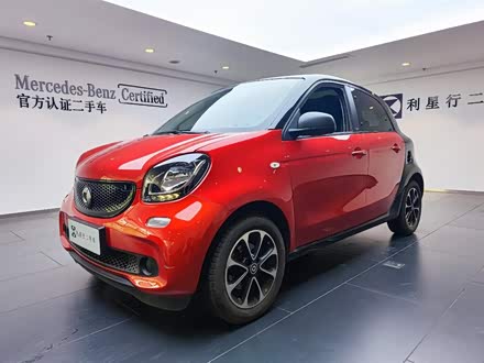 smart forfour 2016款 1.0L 52千瓦激情版