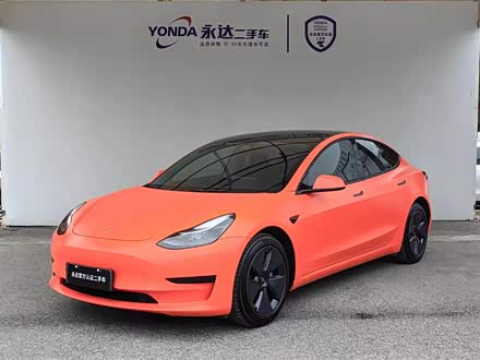 Model 3 2021款 标准续航后驱升级版 3D6