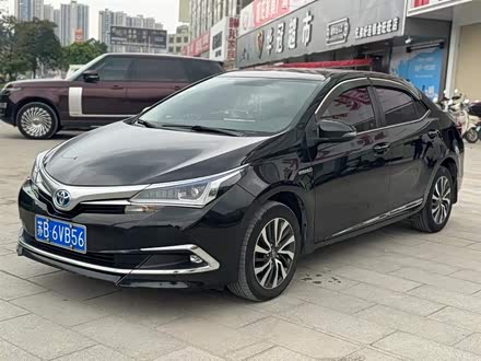卡罗拉 2017款 改款双擎 1.8L E-CVT精英版