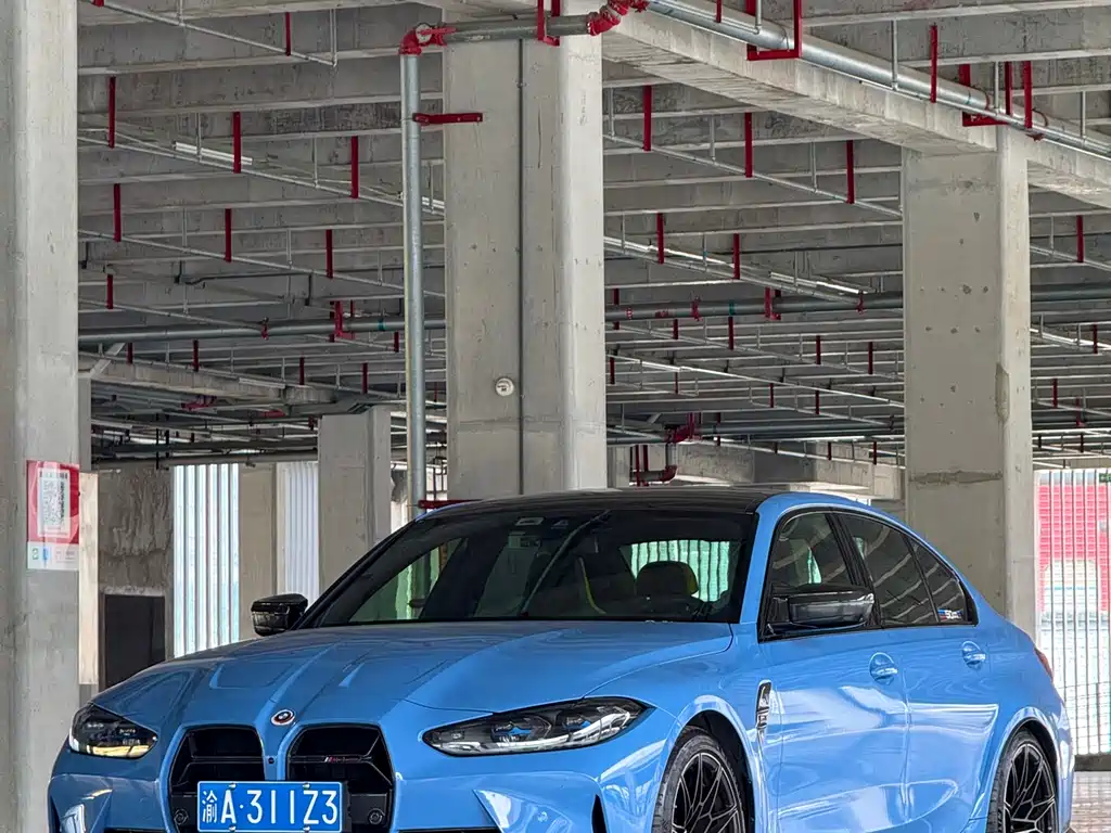 BMW M3 2023 года Four Door Sedan雷霆版 17000 km 2023