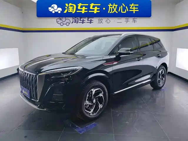 RED FLAG HONGQI HS3 2024