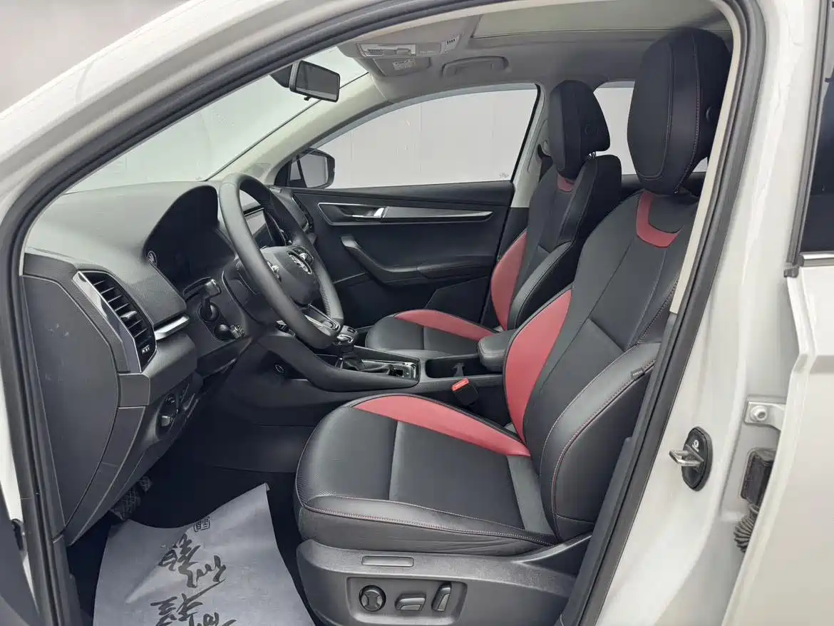 Skoda Karoq 2023 Белый из Китая