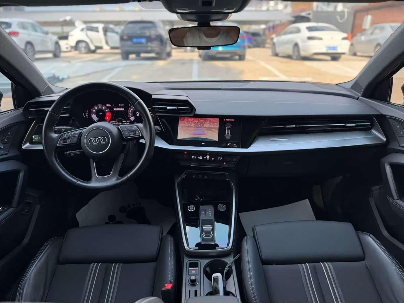 Audi A3 1.4 л 2022 г. Голубой, пробег 37700 км