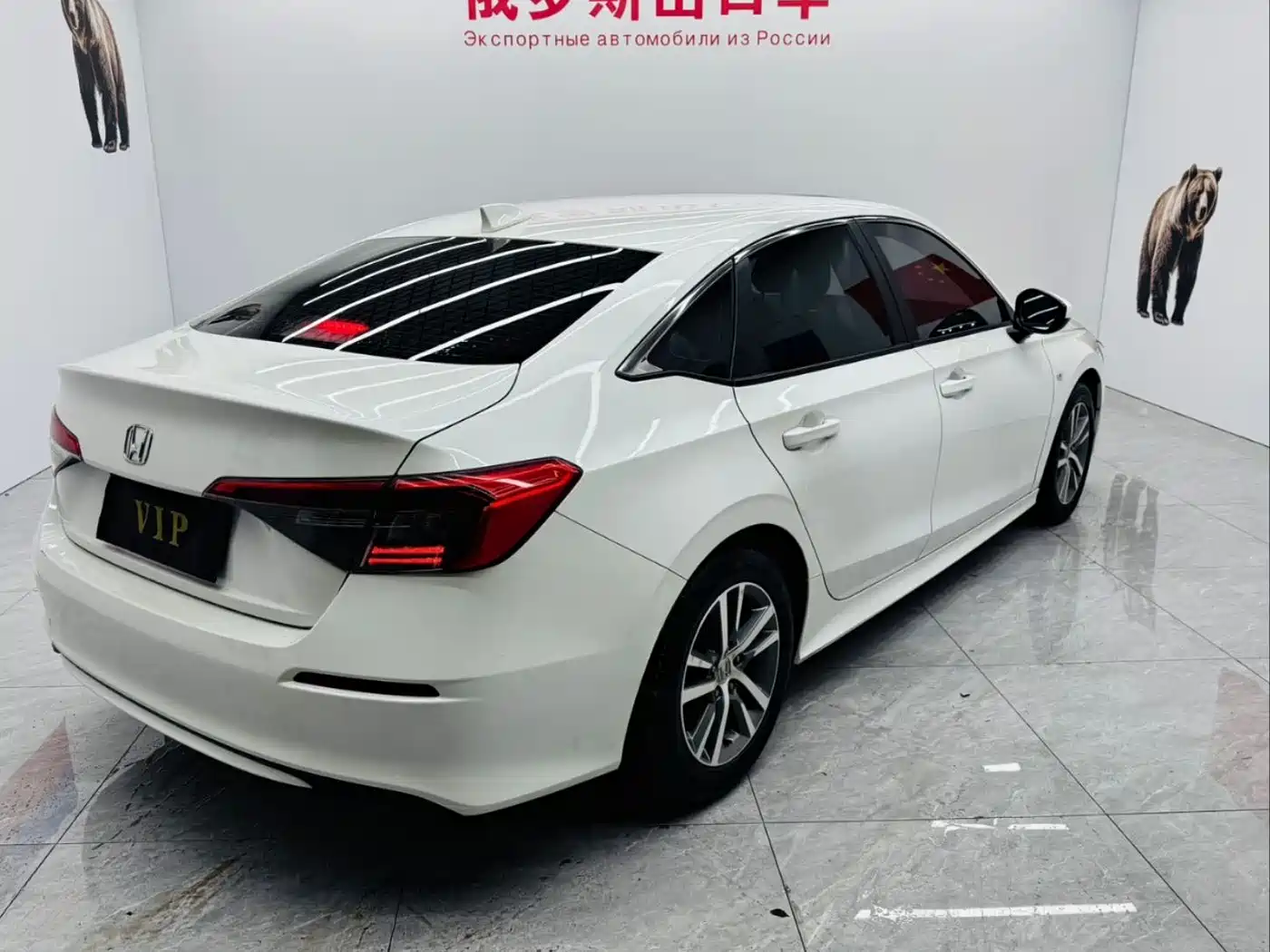 Honda Civic 2022 Белый из Китая