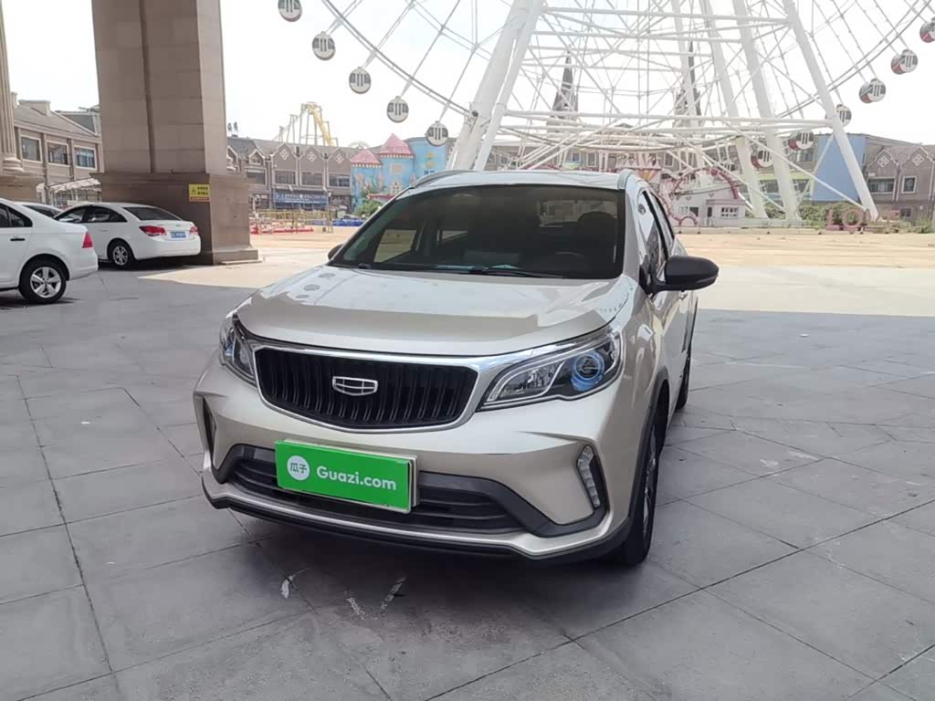 Geely Vision X3 1.5 л 2021 г. желто-оранжевый, пробег 36000 км