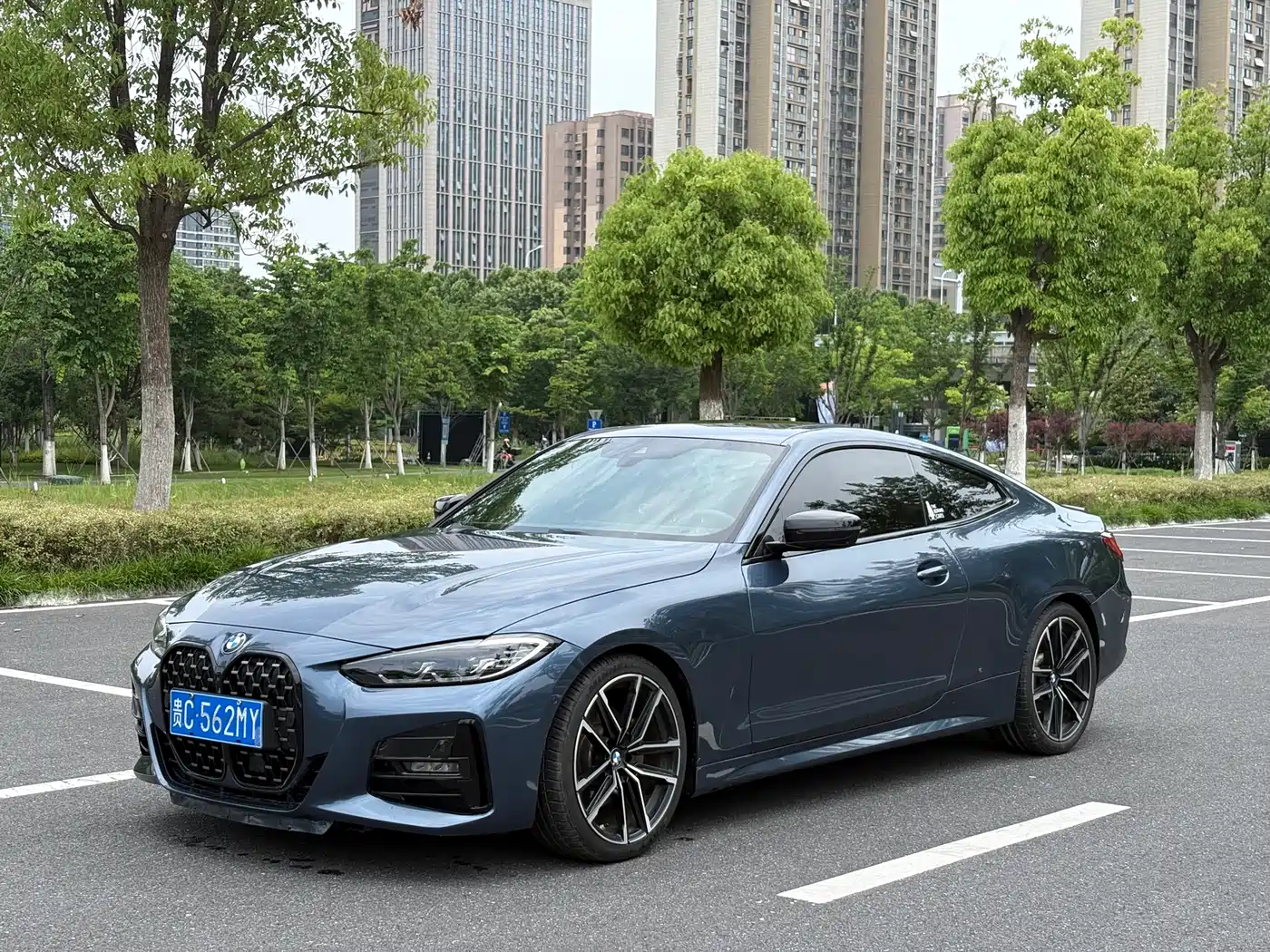 BMW 4 series 2024 Синий из Китая