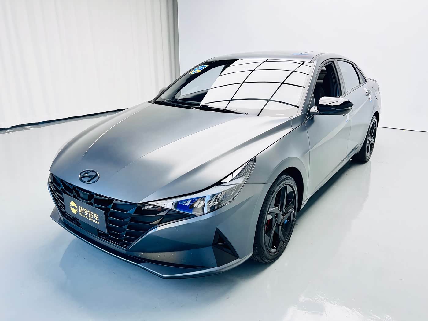 Hyundai Elantra 1.5 л 2022 г. Чёрный, пробег 47000 км