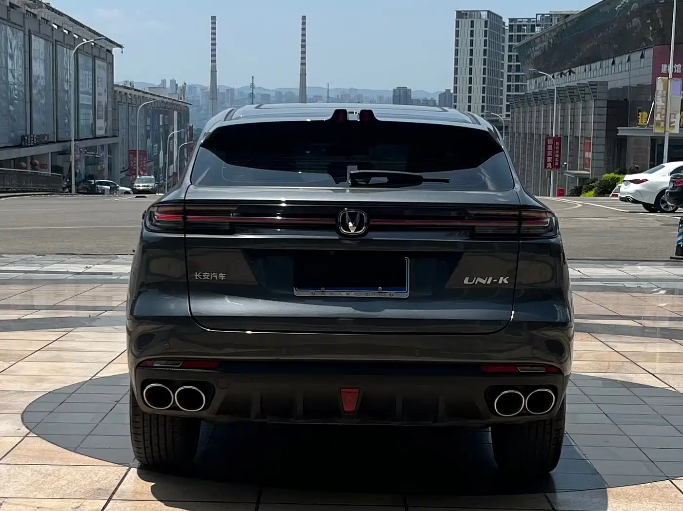 Chang'an UNI-K 2024 Silver/gray из Китая