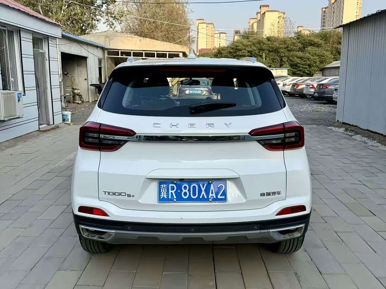 CHERY Tiggo 5x 1.5 л 2021 г. Белый, пробег 40000 км