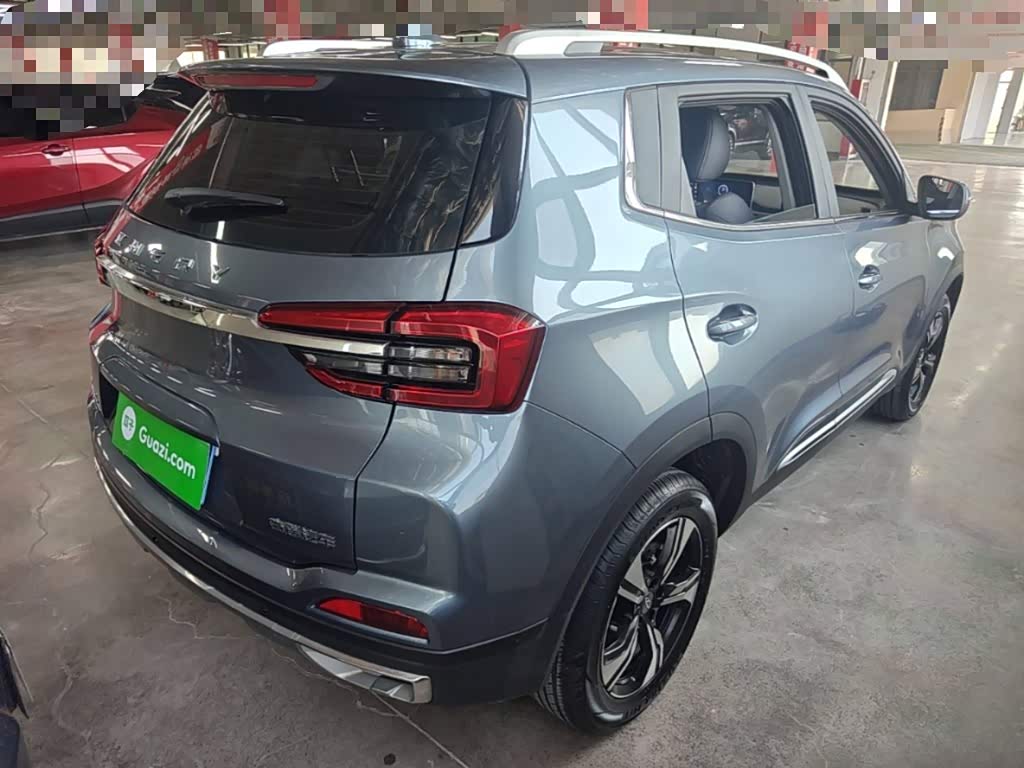 CHERY Tiggo 5x 1.5 л 2021 г. Серебристо-серый, пробег 32800 км