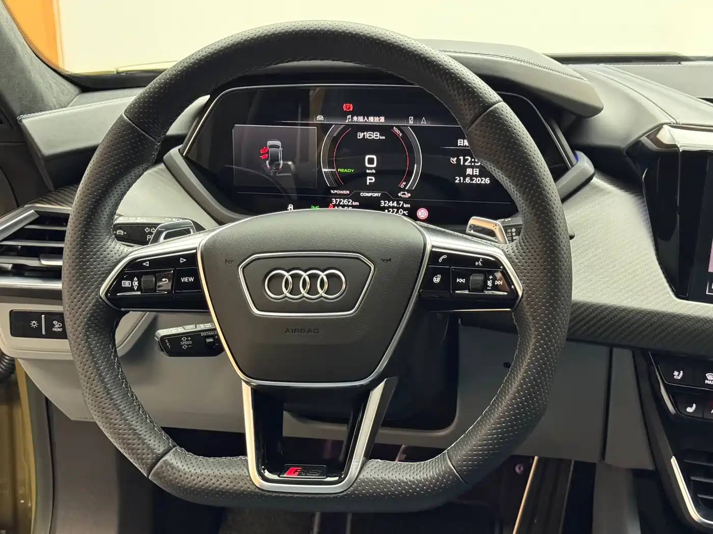 Audi RS e-tron GT 2023 Зеленый из Китая