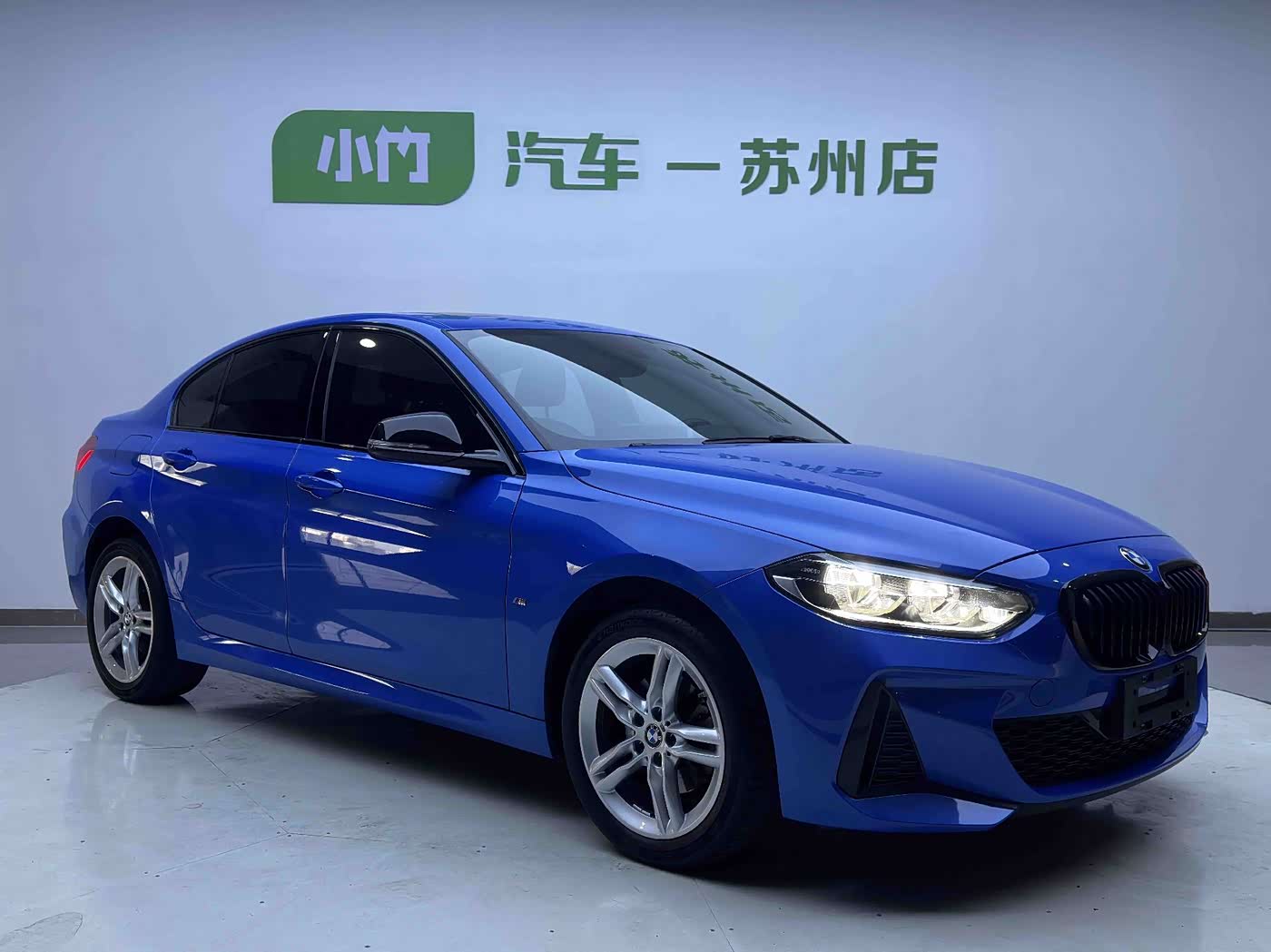 BMW 1 Series 1.5 л 2021 г. Голубой, пробег 24000 км