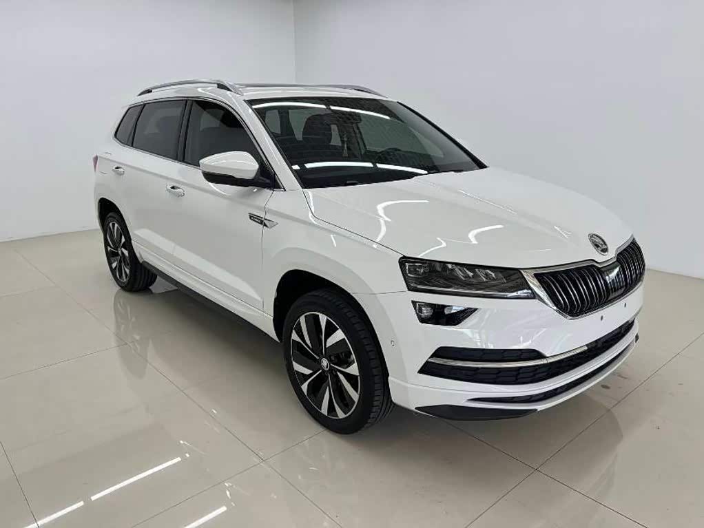 Skoda Karoq 1.4 л 2022 г. Белый, пробег 30000 км