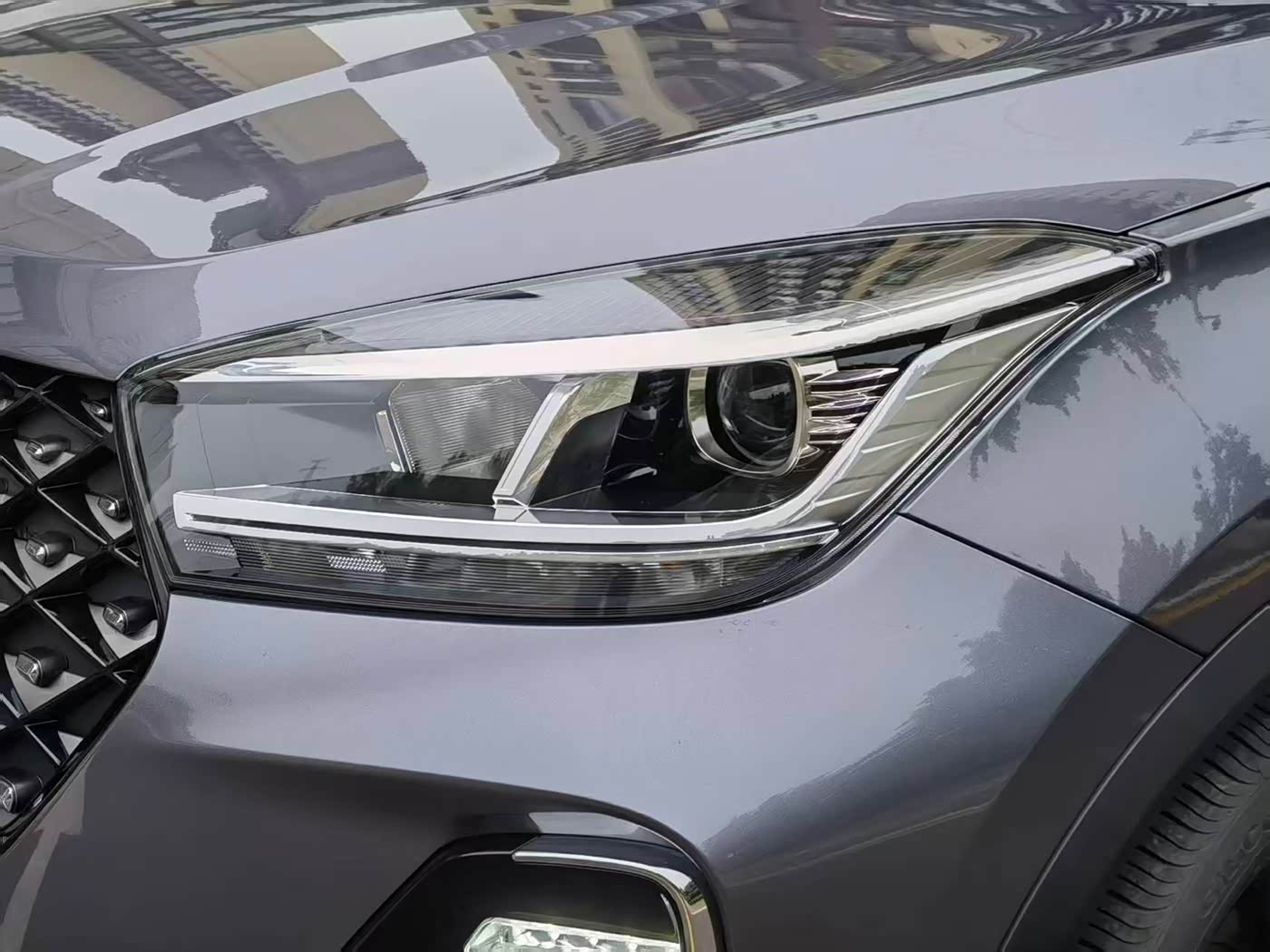 CHERY Tiggo 5x 1.5 л 2024 г. Серебристо-серый, пробег 12000 км