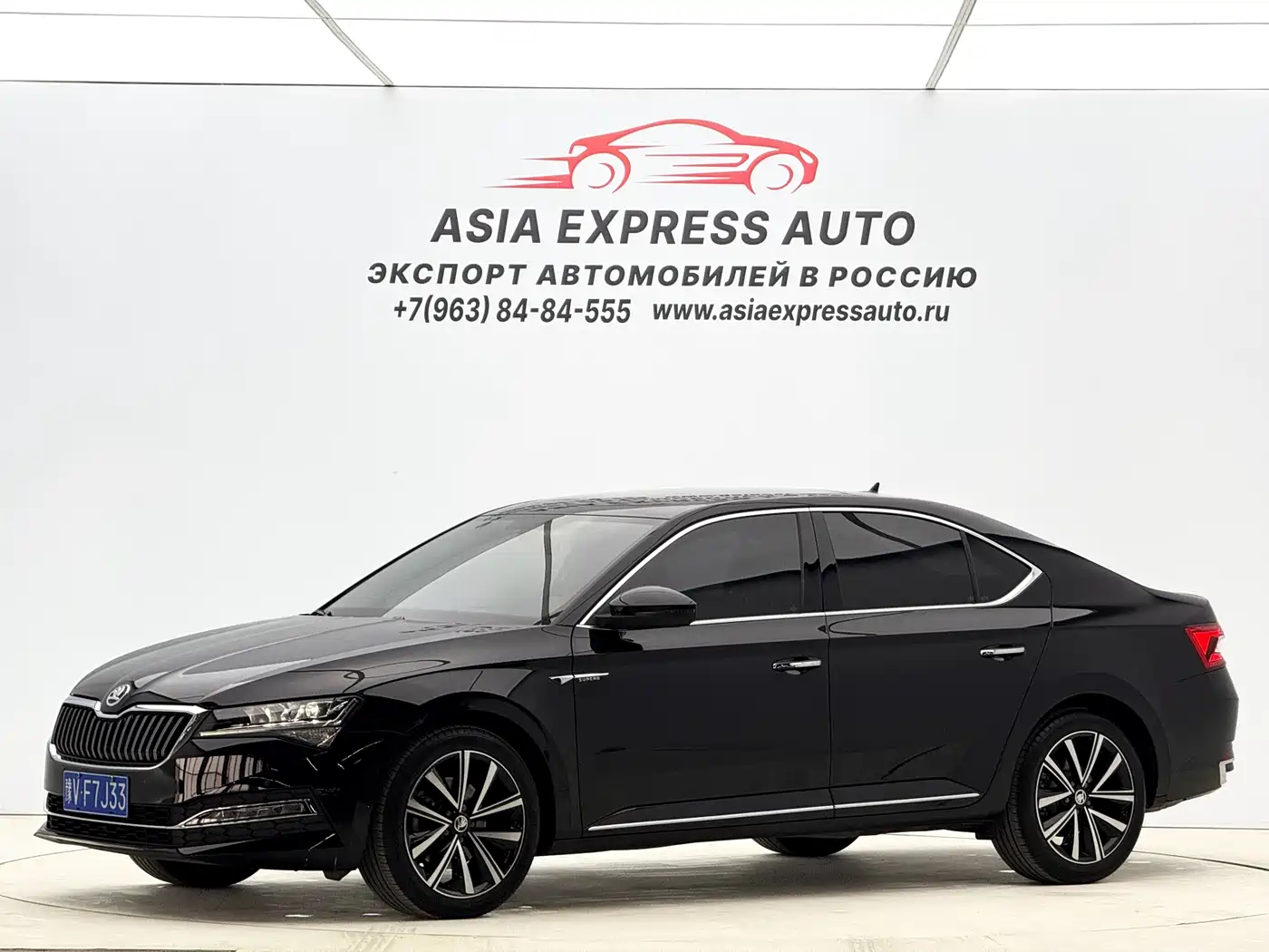 Skoda Superb 2023 Черный из Китая
