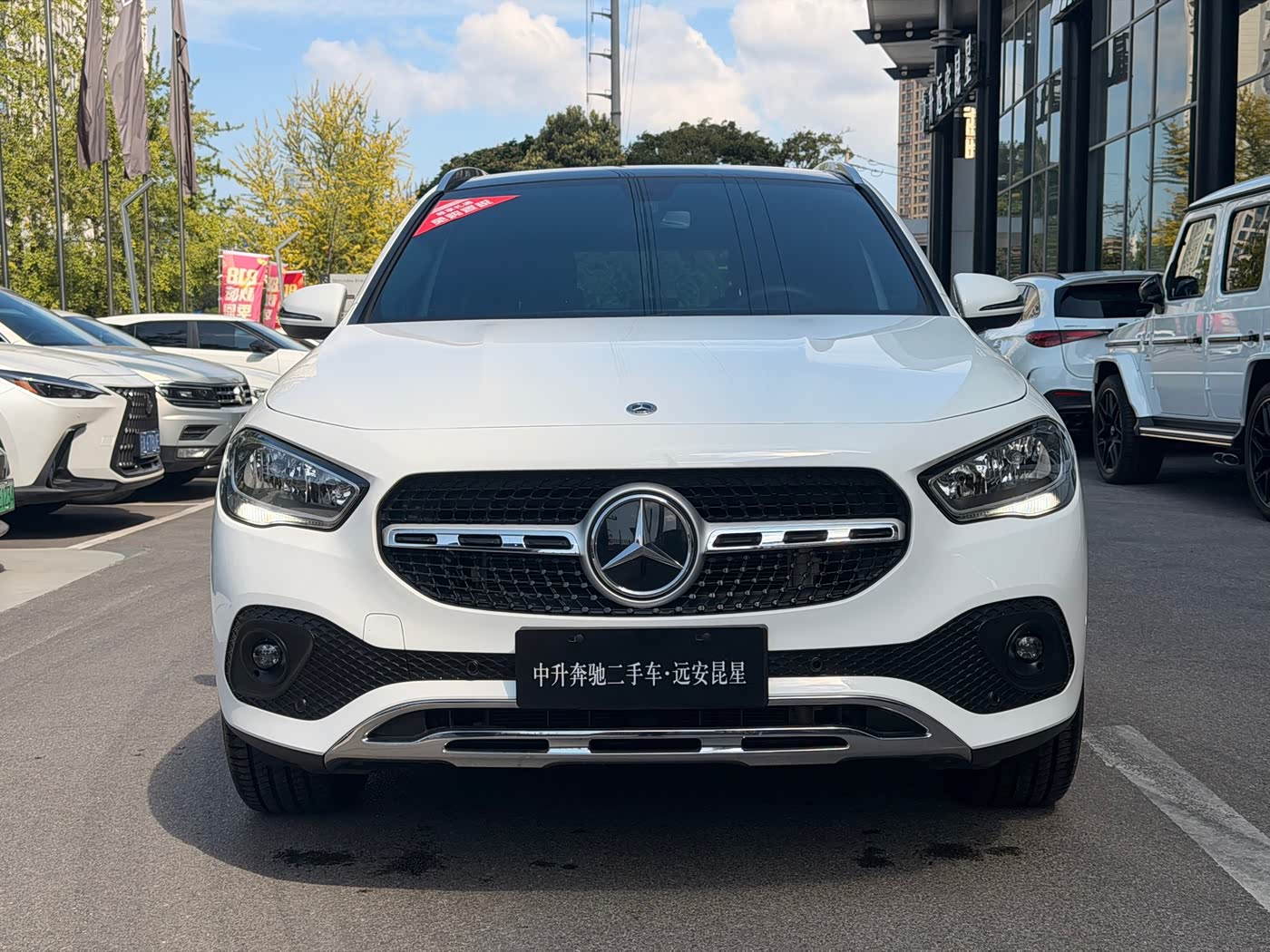 Mercedes-Benz GLA 1.3 л 2021 г. Белый, пробег 37000 км