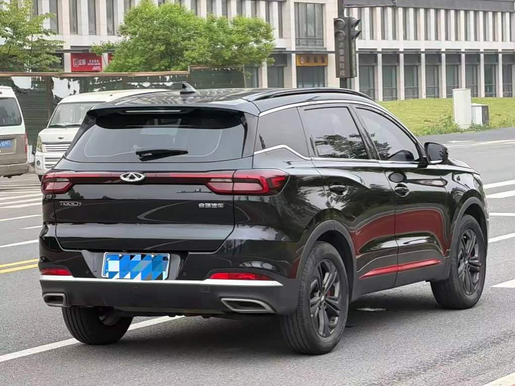 CHERY Tiggo 7 1.5 л 2022 г. Чёрный, пробег 28000 км
