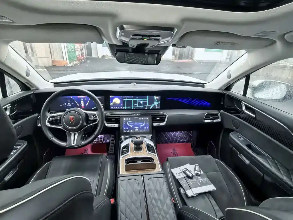 Hongqi E-HS9 2021 460km мест