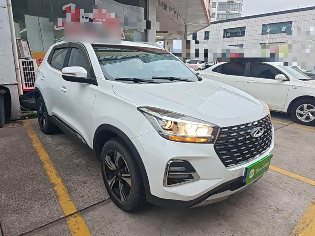 CHERY Tiggo 5x 1.5 л 2021 г. Белый, пробег 28100 км