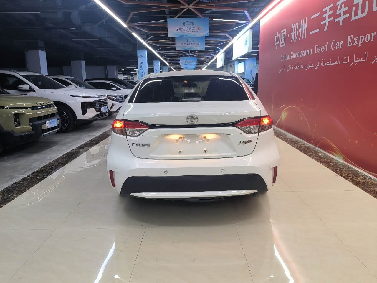 Toyota Levin 1.5 л 2022 г. Белый, пробег 48000 км