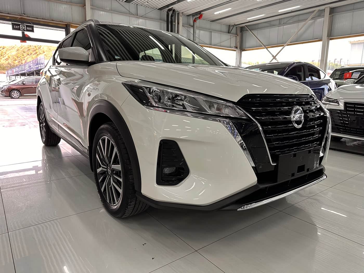 Nissan Kicks 1.5 л 2022 г. Белый, пробег 26000 км