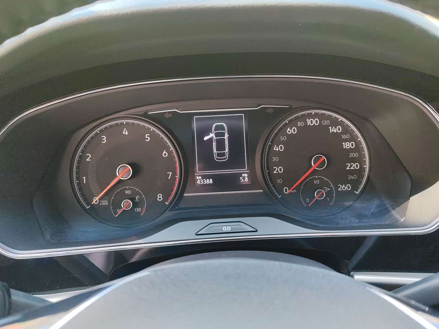 Volkswagen Passat 1.4 л 2021 г. Чёрный, пробег 43000 км