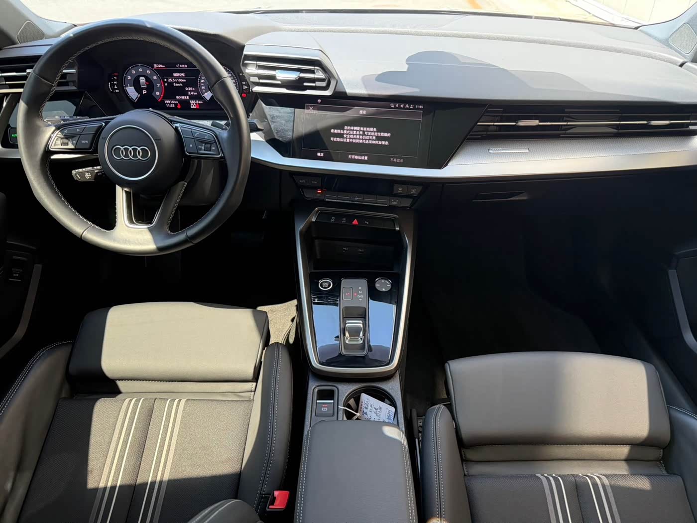 Audi A3 1.4 л 2023 г. Зелёный, пробег 19000 км