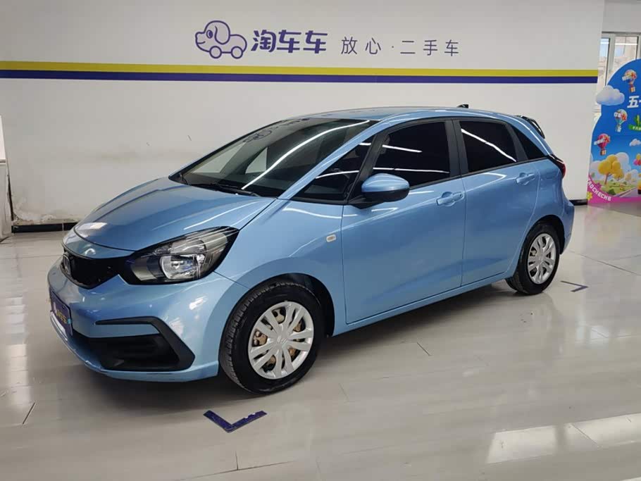 Honda Fit 1.5 л 2023 г. Голубой, пробег 45599 км