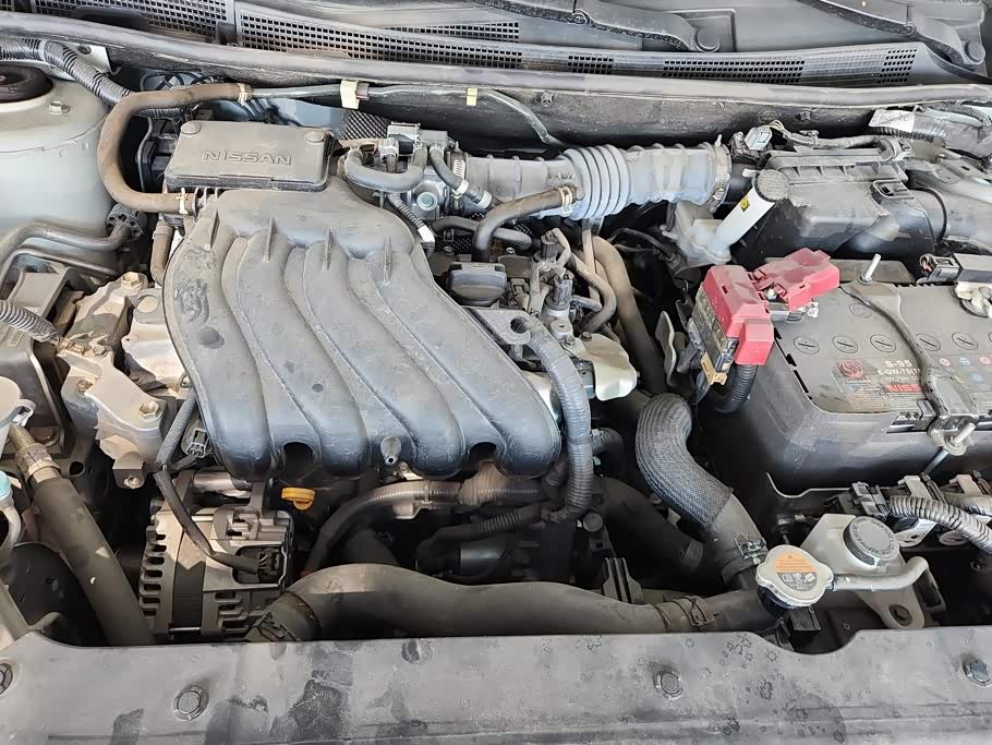 Nissan Sylphy 1.6 л 2024 г. Белый, пробег 48900 км