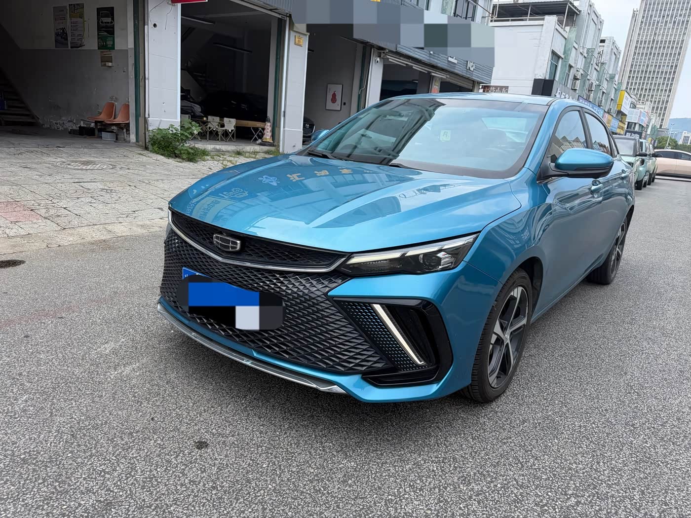 Geely Emgrand L 1.4 л 2022 г. Голубой, пробег 47000 км