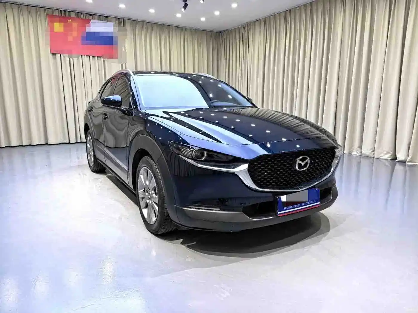 Mazda CX-30 2022 Синий из Китая, фото 2