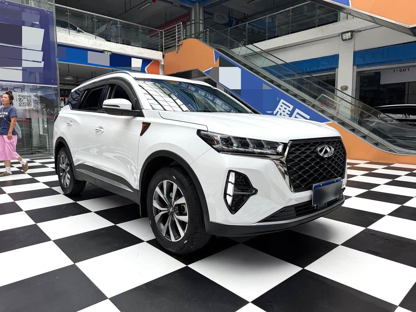 CHERY Tiggo 7 PLUS 1.5 л 2022 г. Белый, пробег 16000 км