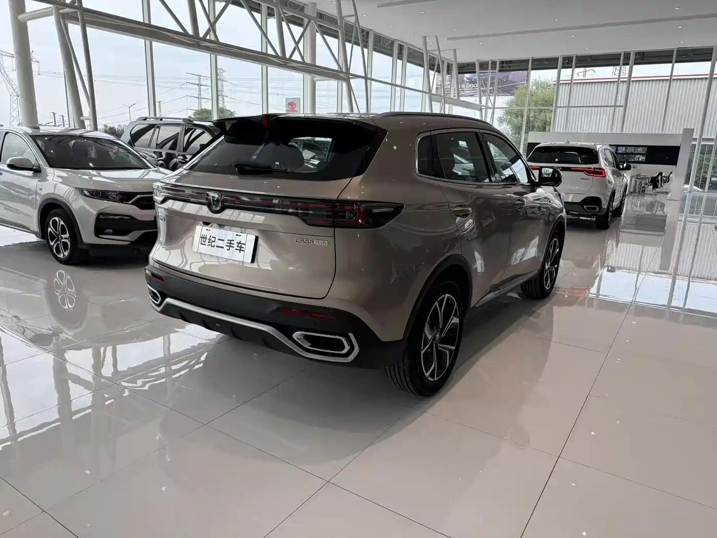Chang'an Changan CS55PLUS 2025 Champagne/brown из Китая