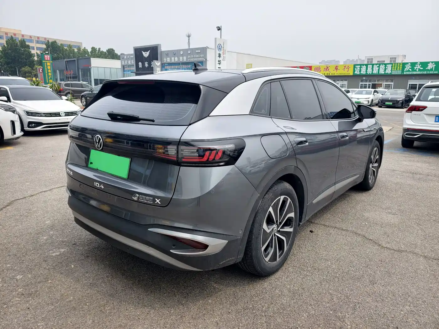 Volkswagen ID.4 X 2023 Silver/gray из Китая, фото 2