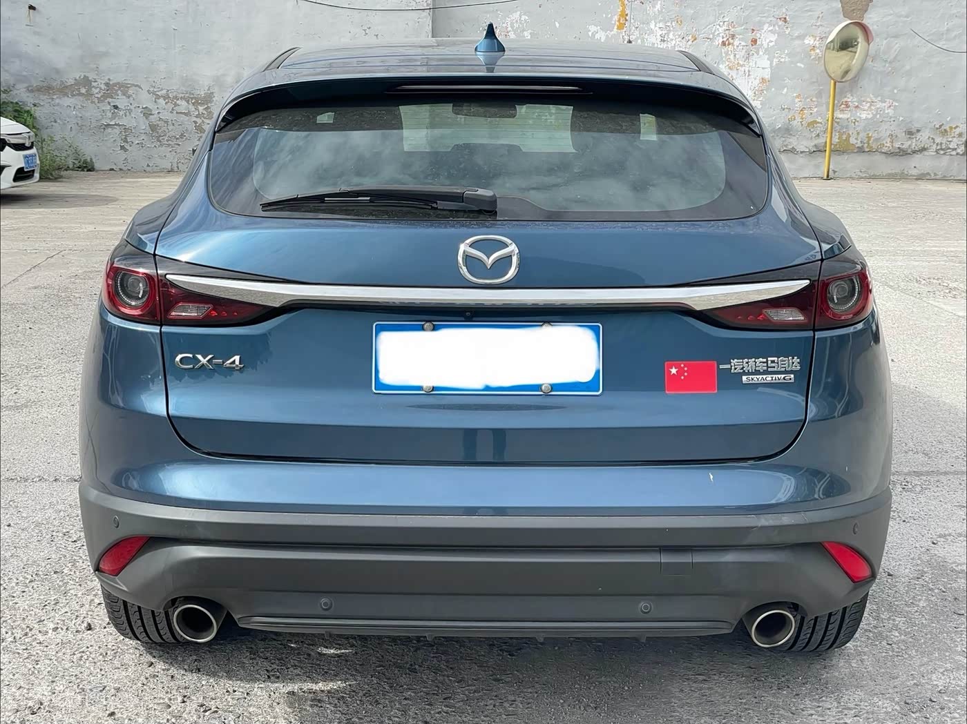 Mazda CX-4 2.0 л 2021 г. Голубой, пробег 32000 км