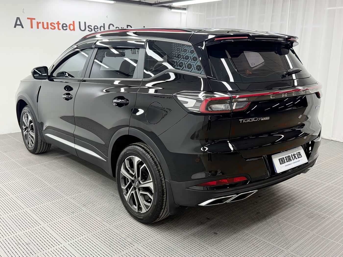 CHERY Tiggo 7 PLUS 1.5 л 2023 г. Чёрный, пробег 11000 км