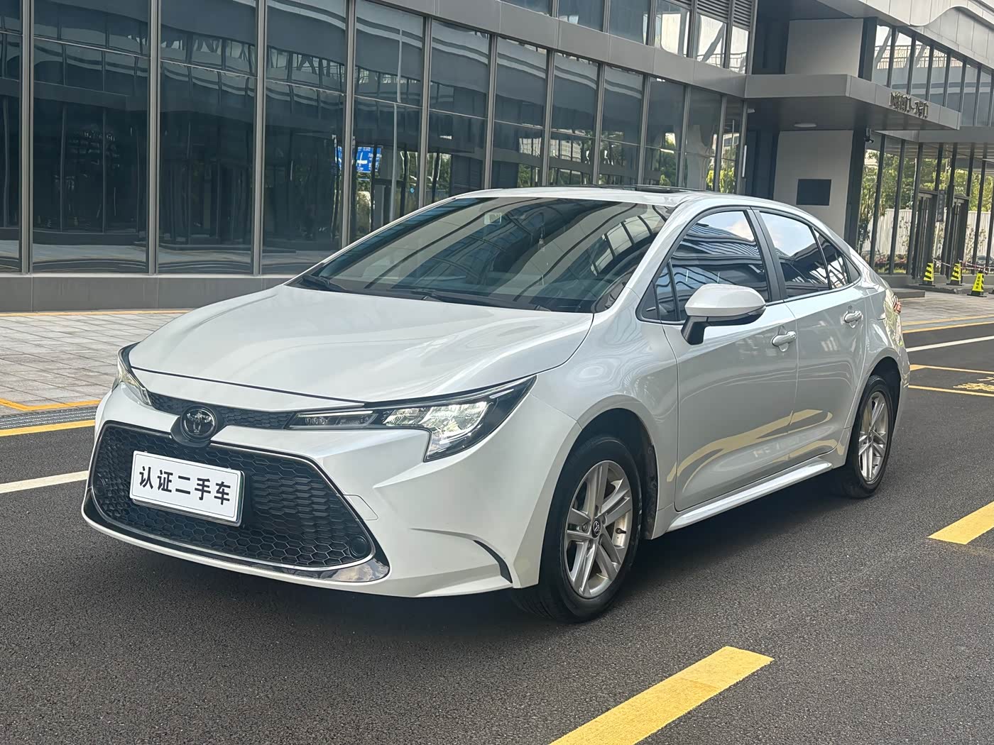 Toyota Levin 1.2 л 2023 г. Белый, пробег 29000 км