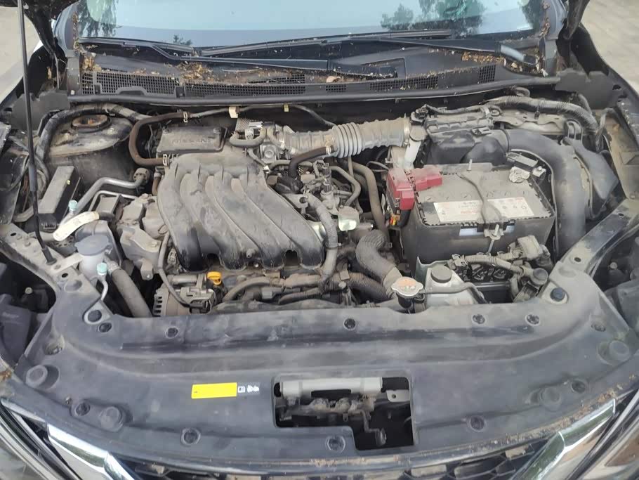Nissan Sylphy 1.6 л 2021 г. Чёрный, пробег 26300 км