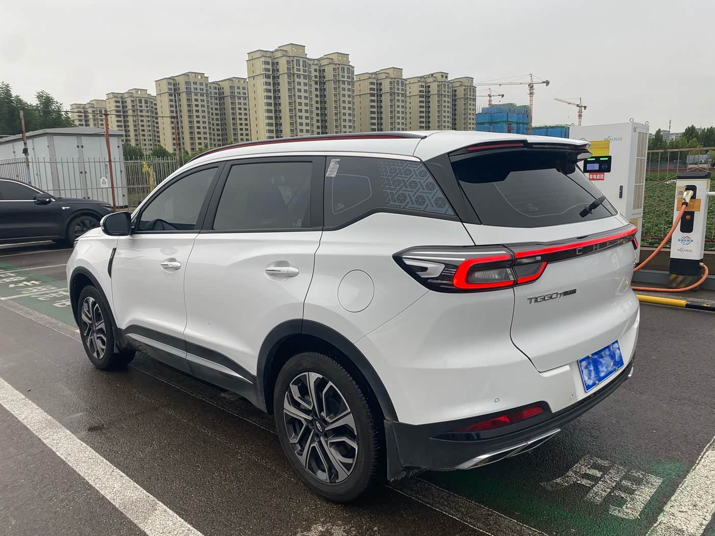 CHERY Tiggo 7 PLUS 1.5 л 2023 г. Белый, пробег 20000 км