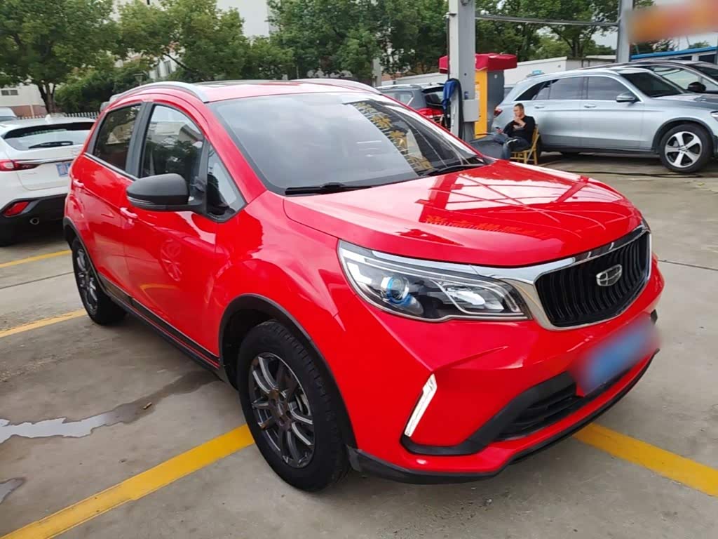 Geely Vision X3 1.5 л 2021 г. красный/фиолетовый, пробег 37000 км
