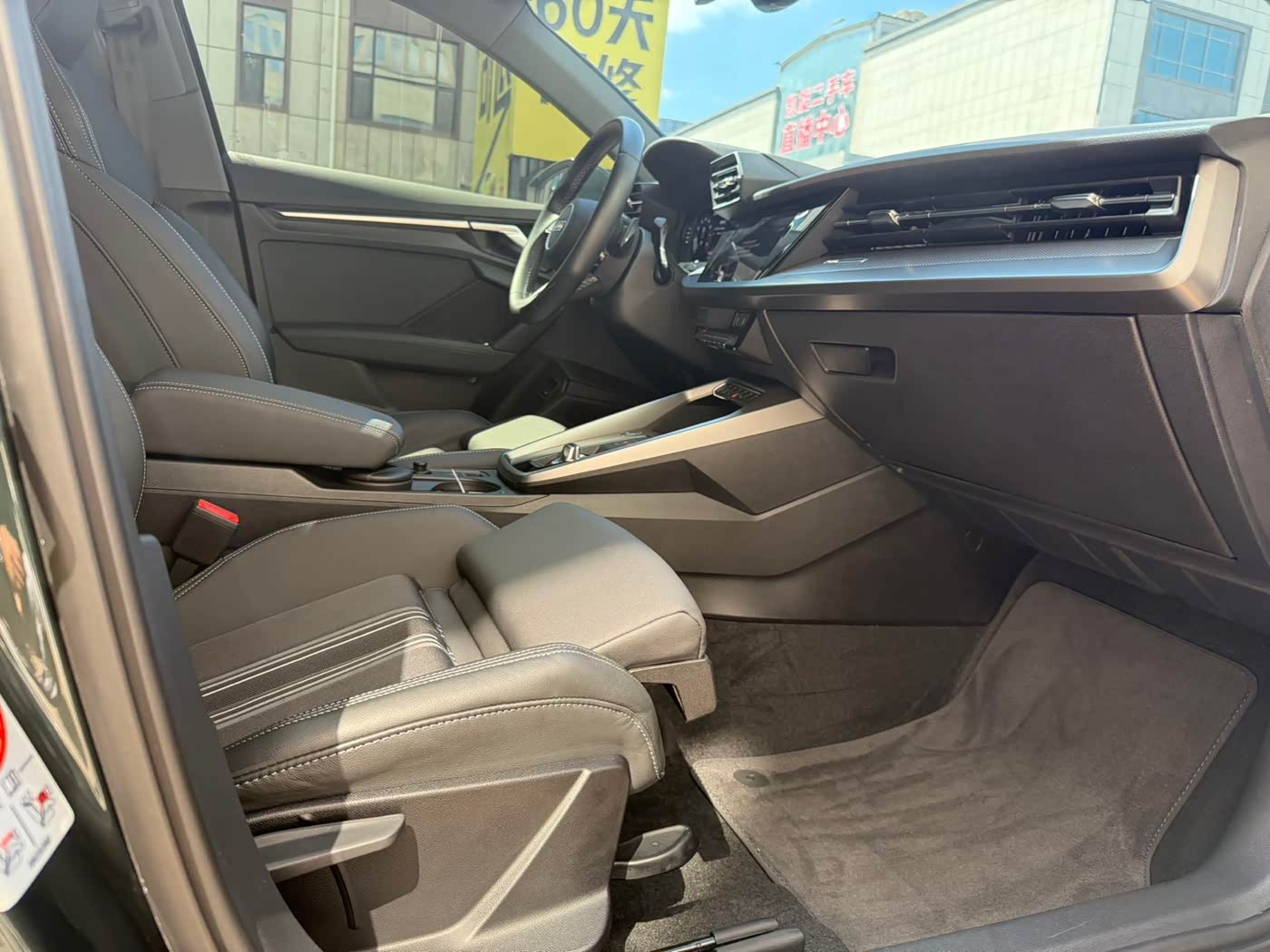 Audi A3 1.4 л 2023 г. Зелёный, пробег 19000 км