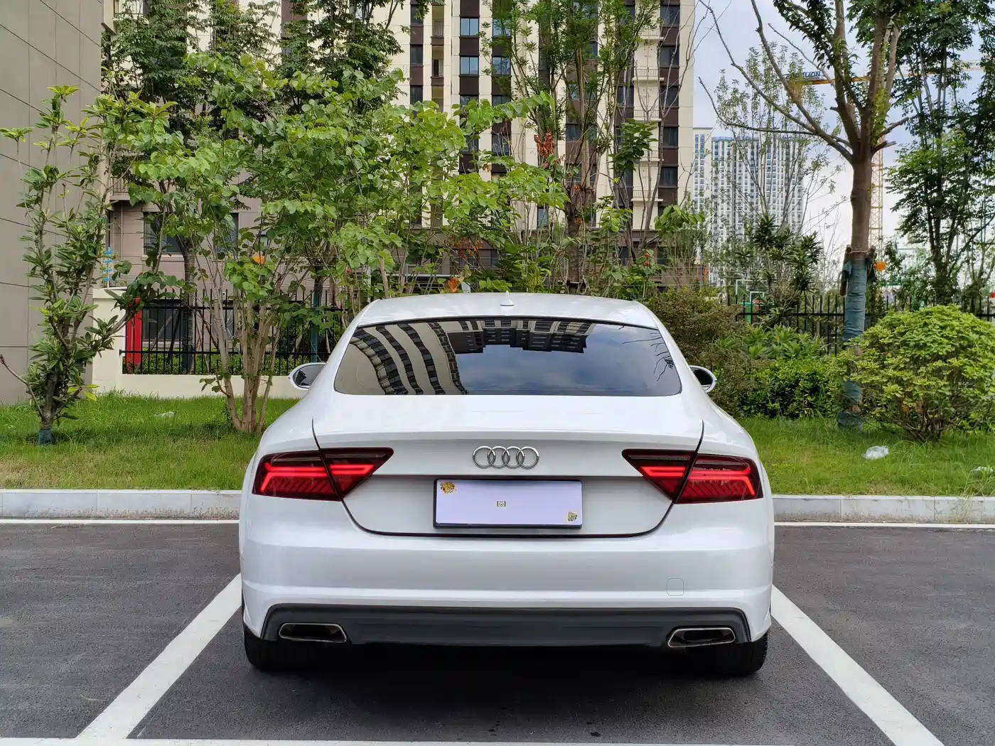 Audi A7 2018 Red/purple из Китая